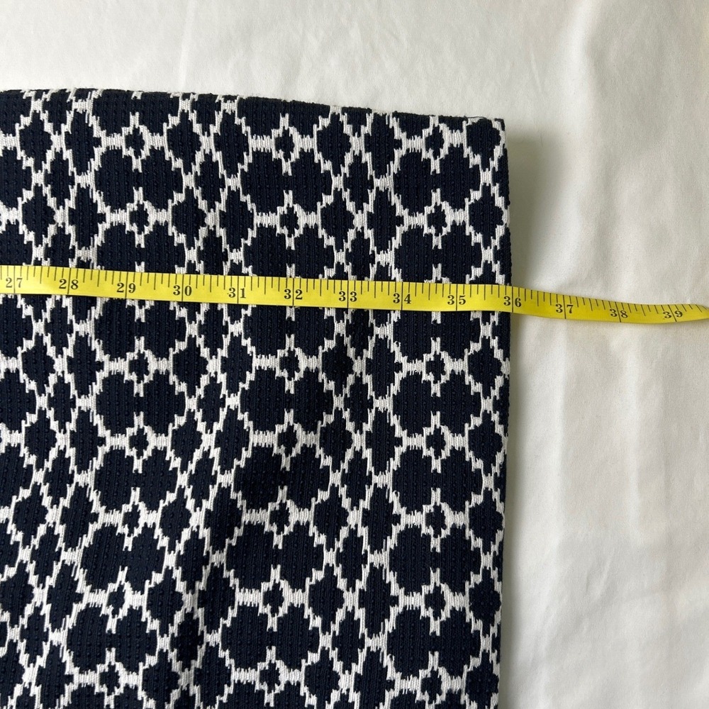 NWT Banana Republic Womens Shift Midi Dress Navy White Size 4 Nautical Summer - Picture 9 of 11
